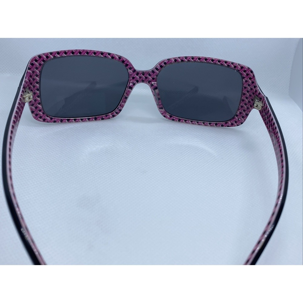 Vera Bradley Polarized Sunglasses Pink Elephants With Blue Floral Case - Picture 5 of 10